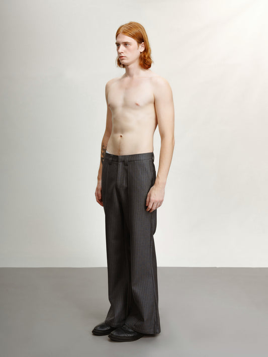 21 Lab Striped Bootcut Trouser