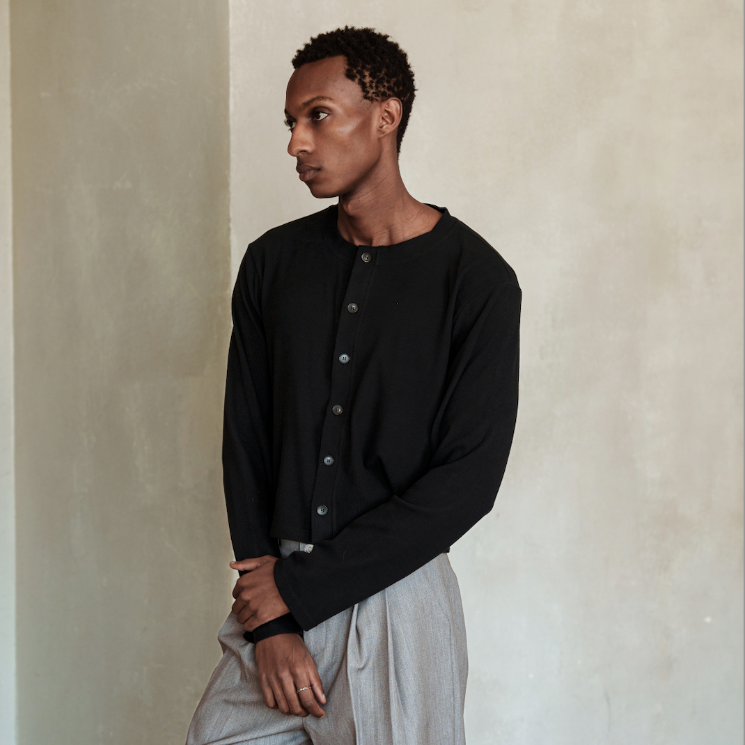 21 Lab Crop Knitted Cardigan