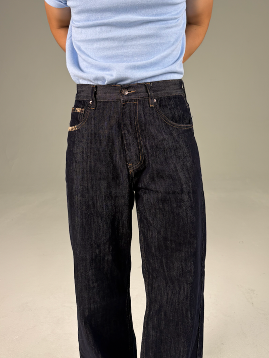 Straight-Leg Raw Denim (Restock)