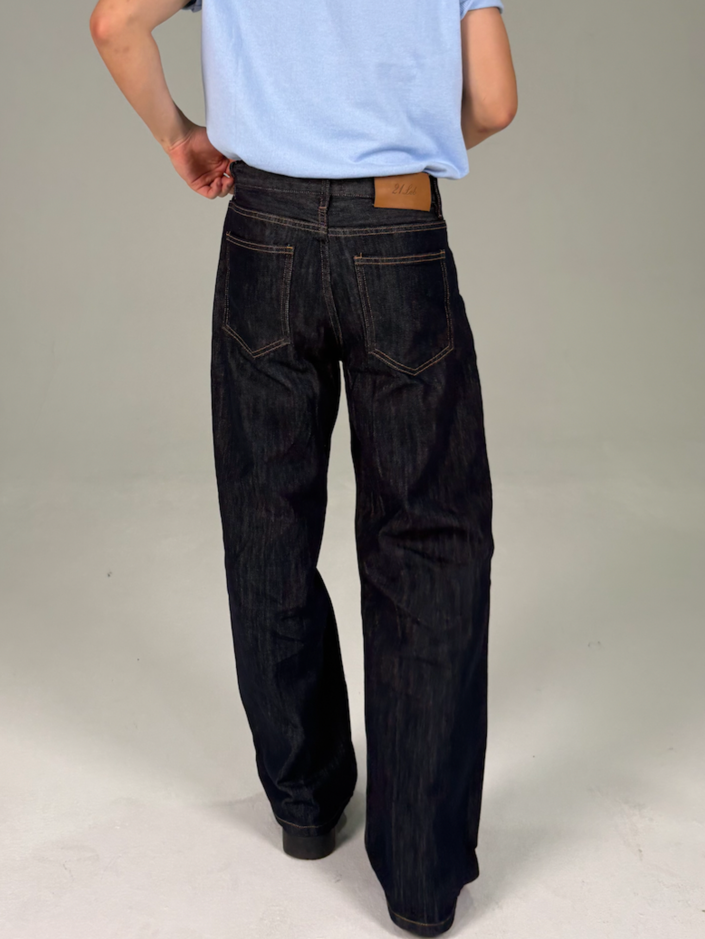 Straight-Leg Raw Denim (Restock)