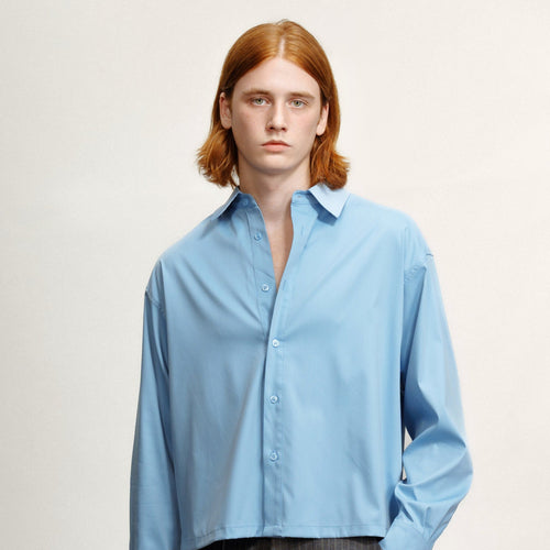 Drape Crop Shirt