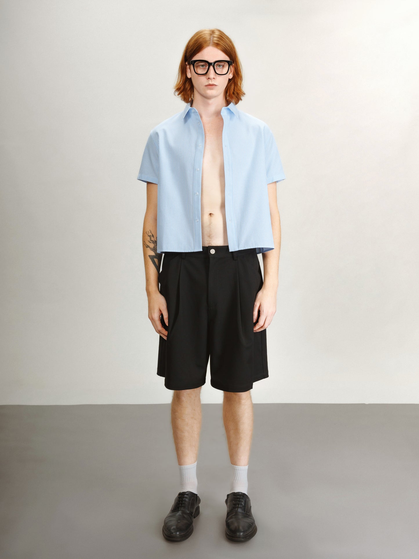 21 Lab Short Sleeve Crop Shirt