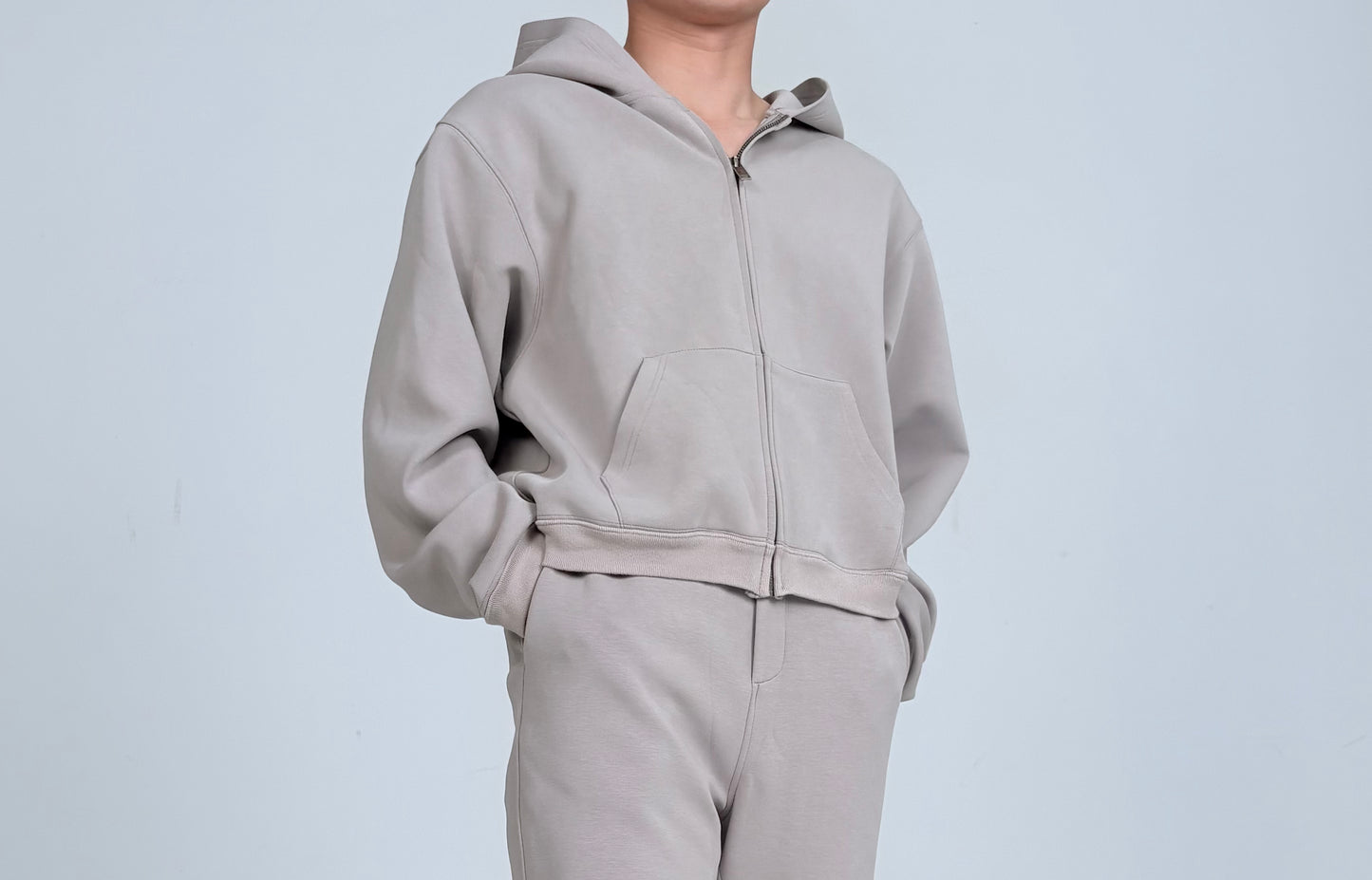 21 Lab Crop Zip-Up