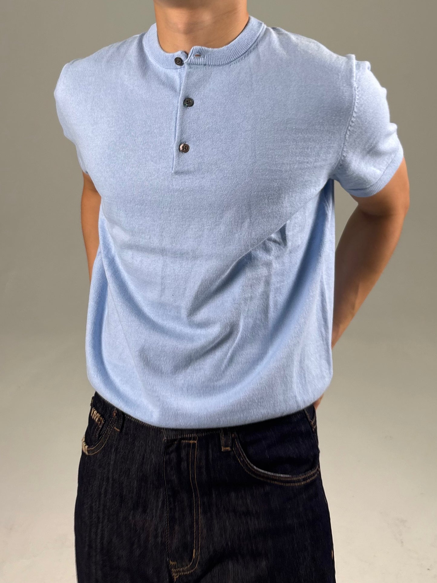 Muscle Polo Knit