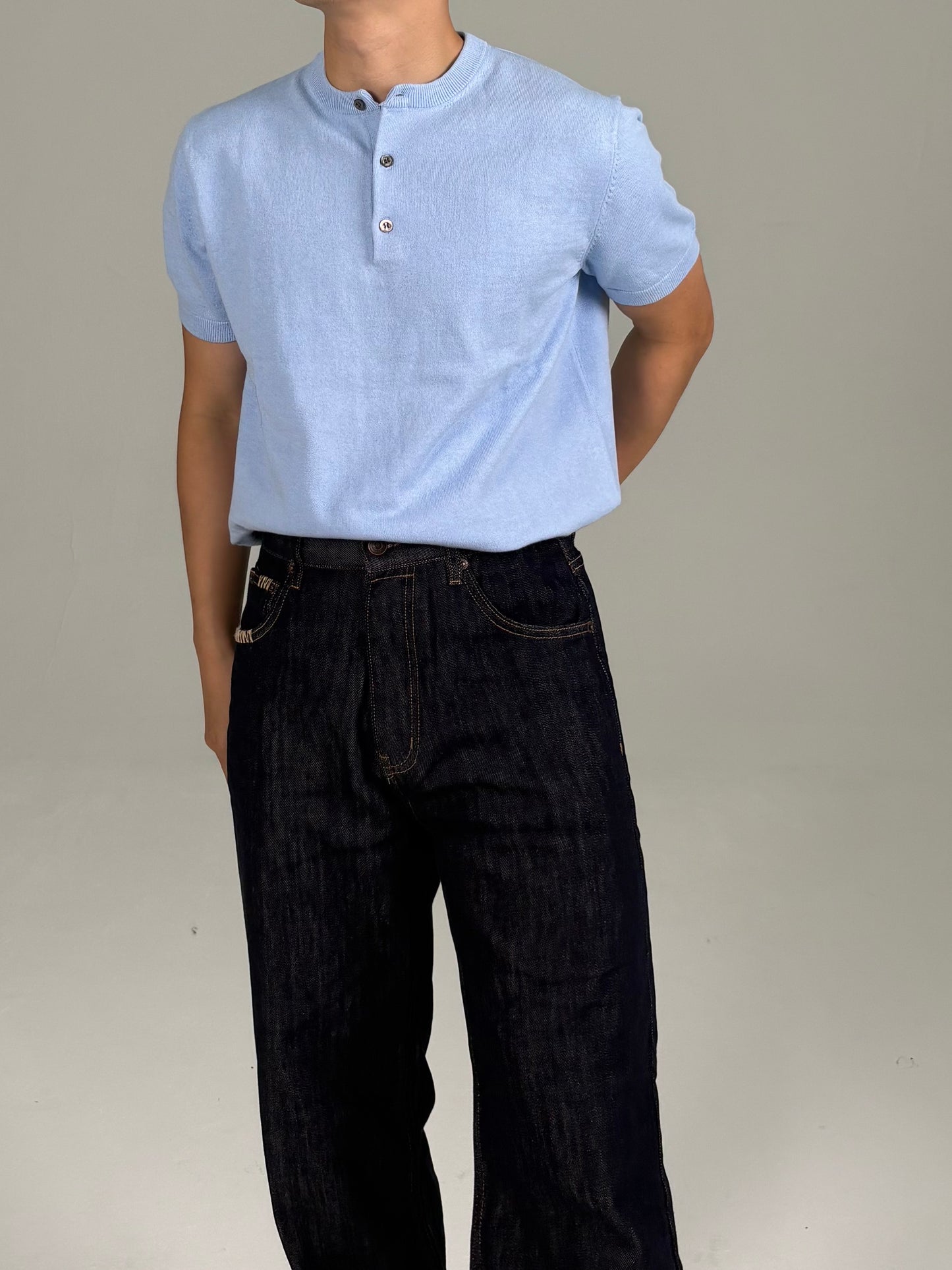 Muscle Polo Knit